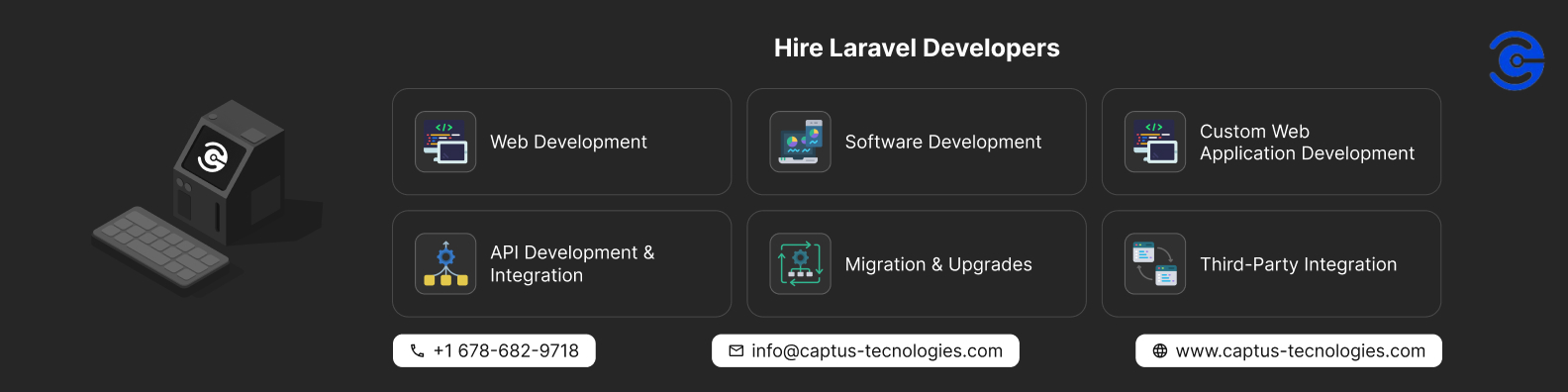 Hire Laravel Developer - Captus Technologies